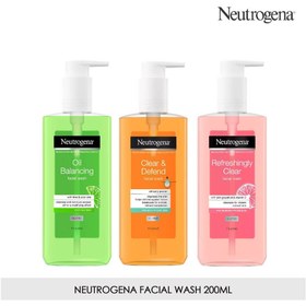 تصویر ژل شستشوی زردچوبه صورت ضد آکنه و جوش نوتروژینا ا Neutrogena anti-acne Sivilce Karsiti face wash gel Neutrogena anti-acne Sivilce Karsiti face wash gel