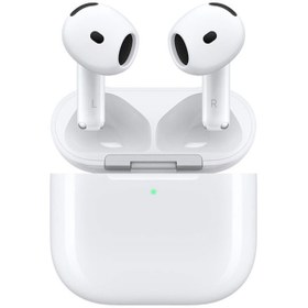 تصویر هدفون اپل مدل AirPods 4 