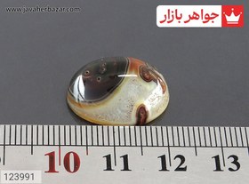تصویر نگین عقیق باباقوری کد 123991 