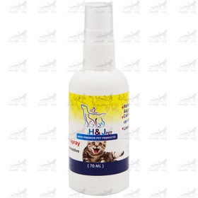 تصویر اسپری کت نیپ گربه اچ اند جی 70 میلی گرم H&J Catnip Spray for cat 70 ml