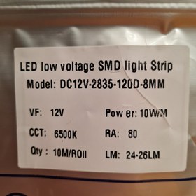 تصویر ال ای دی نواری 12 ولت- led 12v (یک متر) 