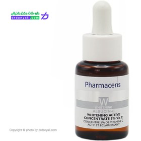 تصویر کنسانتره فعال روشن کننده ویتامین سی فارماسریز - Albucin C Pharmaceris Albucin-C - Whitening Active Concentrate 5% Vit C