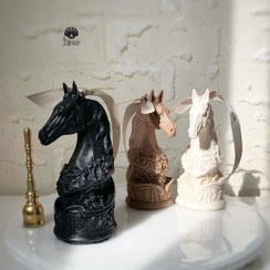 تصویر شمع اسب - رنگ دلخواه 