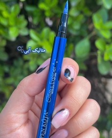 تصویر خط چشم متالیک 