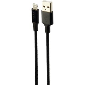 تصویر کابل تبدیل یو اس بی به لایتنینگ تسکو مدل TC I602 طول 1 متر TSCO TC I602 2A USB to Lightning Cable 1m