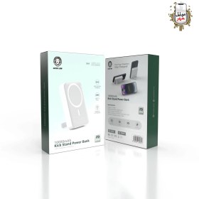 تصویر پاوربانک 10000 بی سیم مگ سیف گرین لاین Green Lion Kick Stand Power Bank with Magsafe Charging 10000mAh PD 20W Green Lion Kick Stand Power Bank with Magsafe Charging 10000mAh PD 20W