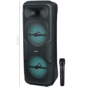 تصویر اسپیکر چمدانی بلوتوثی کی برود KTS-2036 + میکروفون KBroad KTS-2036 Wireless Speaker