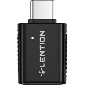 تصویر مبدل USB-C به USB-A برند لنشن Lention مدل C3s 