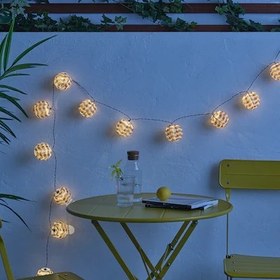 تصویر چراغ تزیینی ۱۰ رشته ای OPALHOUSE با طراحی زیبا با تم طبیعی.برای فضاهای داخلی و خارجی STRING LIGHT OPALHOUSE