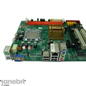 تصویر مادربرد Albatron مدل PM73V Micro-ATX سوکت LGA775 حافظه DDR2- استوک 