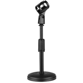 تصویر پایه نگهدارنده رومیزی میکروفون Desktop Microphone Stand VG01 