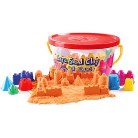 تصویر خمیر شنی آریا مدل 1080 وزن ۱ کیلوگرم با ابزار 