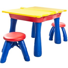 تصویر میز نقاشی و تحریر دو حالته crayola 5018 