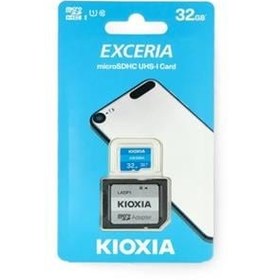 تصویر کارت حافظه Kioxia Micro C10 100MB 32GB 