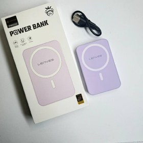 تصویر پاوربانک 5000 میلی آمپر لنیس LENYES مدل PW022D LENYES 5000 mAh power bank model PW022D