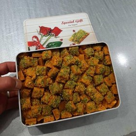 تصویر سوهان حبه ای با روغن کره حیوانی صددرصد خالص و اعلا (500 گرمی) عاطفی 