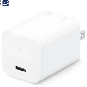 تصویر شارژر دیواری موفی 30 وات مدل speedport USB-C Mophie speedport 30W USB-C 1-port GaN wall charger