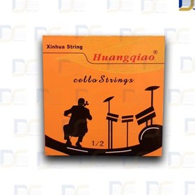 تصویر سیم ویولنسل Huangqiao سایزهای 1/4 - 2/4 - 3/4 