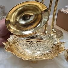 تصویر قندان بیضی بست 