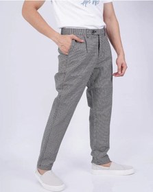 تصویر شلوار پاییزی مردانه SELECTED - رنگ خاکستری ملانژ برند selected SELECTED Men’s Autumn Pants – Charcoal Melange