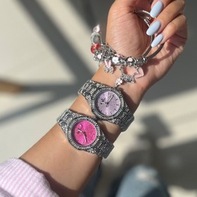 تصویر ساعت فول نگین AP 