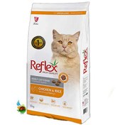 تصویر غذا خشک ادالت رفلکس گربه بالغ با طعم مرغ 16 کیلوگرم Reflex Adult Cat Food with Chicken 16kg