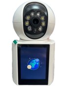 تصویر دوربین مانیتوردار وایفای دار کنترل کودک IC SEE 