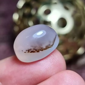 تصویر نگین طبیعی عقیق معدنی خراسانی کد 25177 