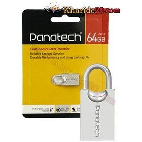 تصویر فلش مموری پاناتک مدل P403 با ظرفیت 64 گیگابایت Panatech P403 64GB USB2.0