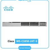 تصویر سوئیچ سیسکو مدل WS-C3850-24T-S استوک Cisco WS-C3850-24T-S 24Port Switch Stock