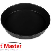 تصویر قالب پیتزا آمریکایی خانواده 40 سانتیمتری همراه بادرب 