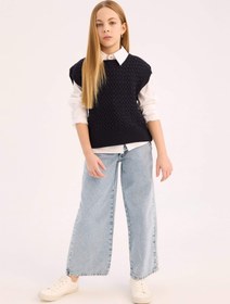 تصویر پلیور دخترانه دفکتو 