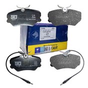 تصویر لنت ترمز دیسکی جلو پژو 405 با سیم (دست چهار عددی) - ایساکو - تکستار BRAKE PADS/FRONT