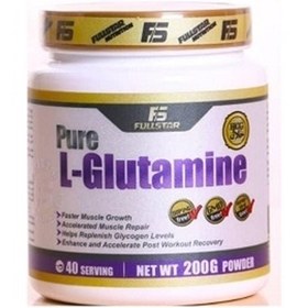 تصویر پودر پیور ال گلوتامین فول استار 200 گرم 