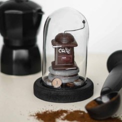 تصویر گوی دکوری طرح آسیاب قهوه 