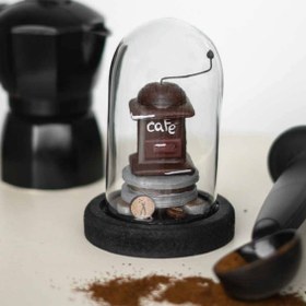 تصویر گوی دکوری طرح آسیاب قهوه 