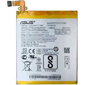 تصویر باتری ایسوس Asus Zenfone 3 Deluxe ZS550KL - C11P1605 ا Asus Zenfone 3 Deluxe ZS550KL - C11P1605 Battery Asus Zenfone 3 Deluxe ZS550KL - C11P1605 Battery