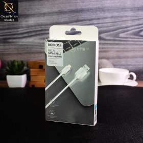 تصویر کابل تبدیل USB به lightning روموس مدل CB12V به طول 1 متر Romoss CB12V USB To lightning Cable 1m