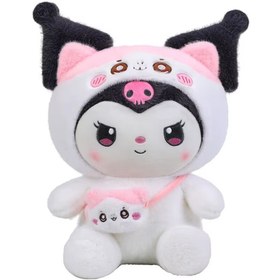 تصویر عروسک پولیشی کرومی کیف دار 45 سانت 