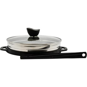 تصویر تابه گریل یونیک سایز 28 کد UN-6007 Unique grill pan size 28 code UN-6007