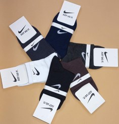 تصویر جوراب نیم ساق اسپرت طرح نایک 