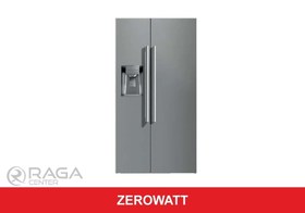 تصویر یخچال فریزر ساید بای ساید زیرووات مدل ZS 80 Refrigerator and freezer zerowatt model zs 80