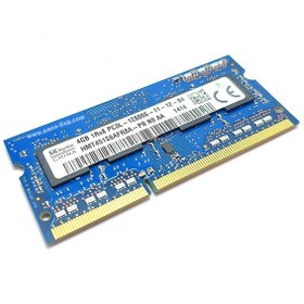 تصویر رم لپ تاپی 4 گیگ DDR3 باس 1600 مدل PC3L 