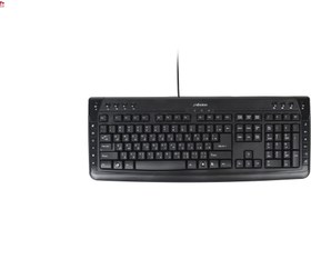 تصویر صفحه کلید باسیم سیبراتون مدل SKB585 - با حروف حک شده فارسی Sibraton SKB585 Ergonomic Multimedia Wired Keyboard