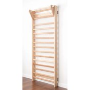 تصویر نردبان سوئدی کراسفیت چوبی 9 پله 