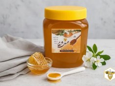 تصویر ژل رویال و عسل 100درصد طبیعی(20 گرم در یک کیلو) 