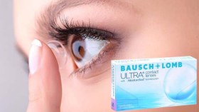 تصویر لنز طبی فصلی ULTRA BAUSCH + LOMB 