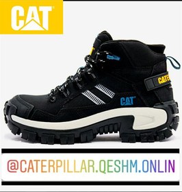 تصویر نیم بوت ایمنی مردانه کاترپیلار مدل CaterPillar Invader Mid Vent Astm/Comp Toe P91664 