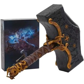 تصویر ماکت چکش ثور God of War Ragnarok Mjolnir Thor hammer 