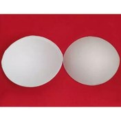 تصویر کاپ سینه اسفنجی سایز L رنگ سفید 